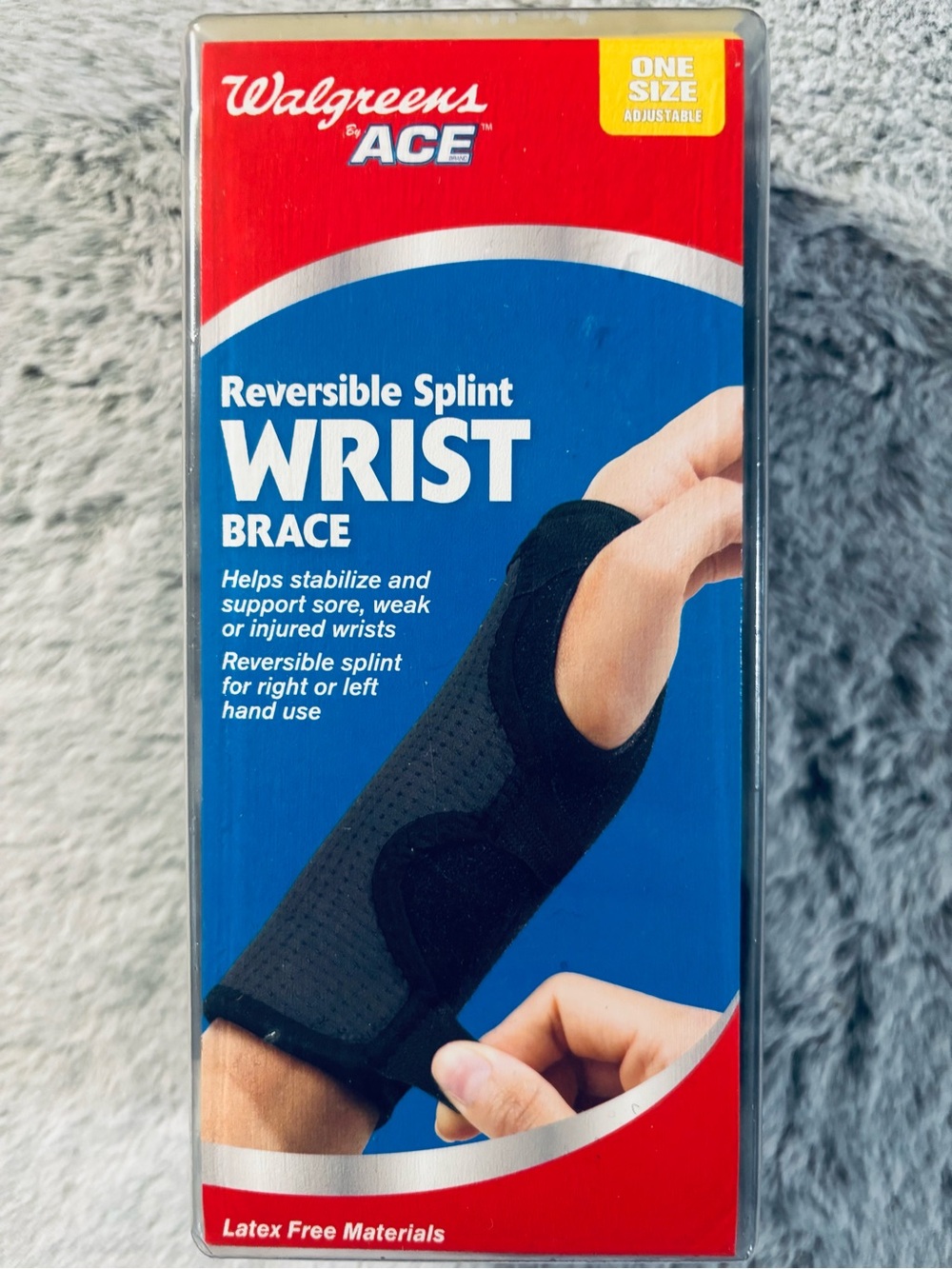 Walgreens by ACE Reversible Black Wrist Brace - One Size